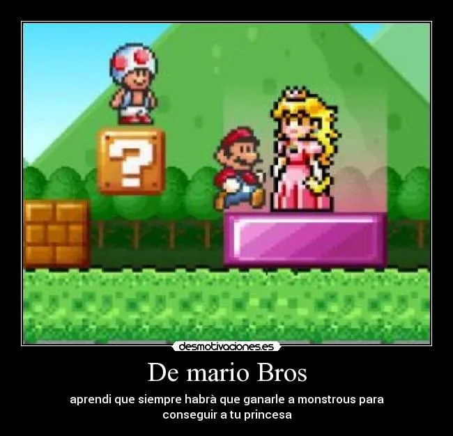 Carteles de Bros Pag. 38 | Desmotivaciones