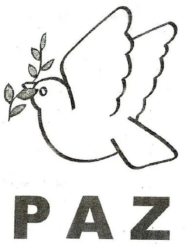 CARTELES DEL DÍA DE LA PAZ PARA COLOREAR