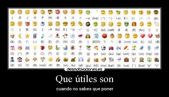 Carteles de Emoticonos | Desmotivaciones