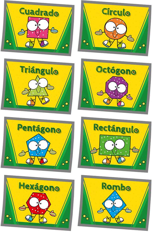 Carteles de Figuras Geométricas de Crayola PDF