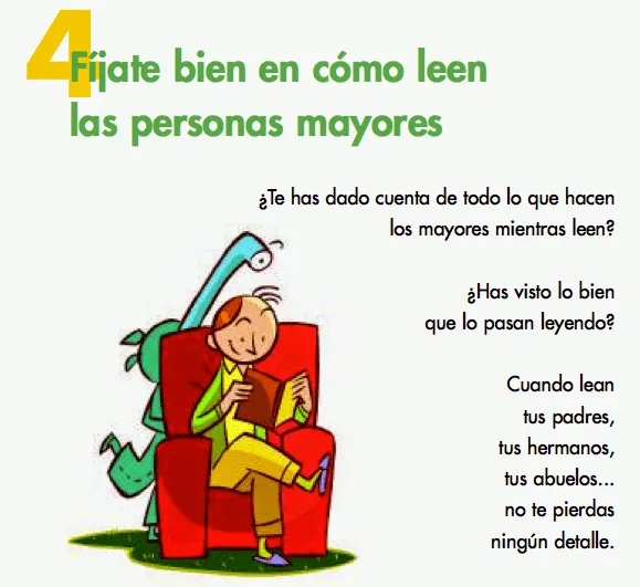 Carteles para fomentar la lectura en los niños. Decálogo ...