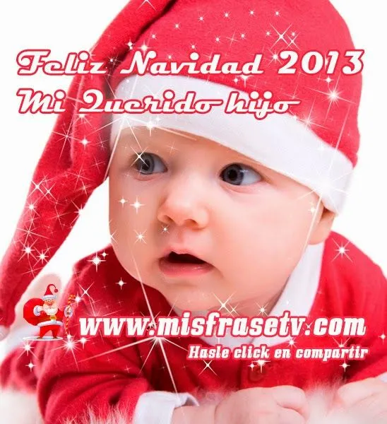 Carteles con Frases Navideñas para Etiquetar a mi Hijo en Facebook ...