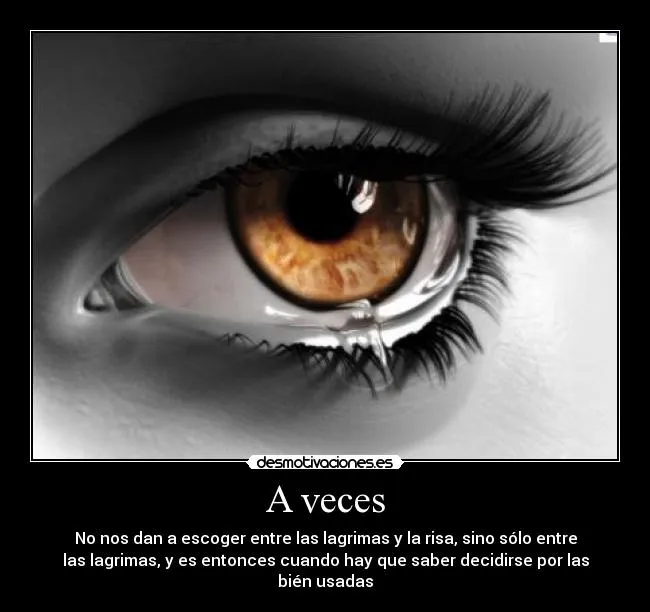 Carteles de Lagrimas Pag. 391 | Desmotivaciones