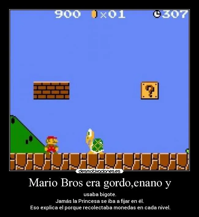 Carteles de Mariobros | Desmotivaciones