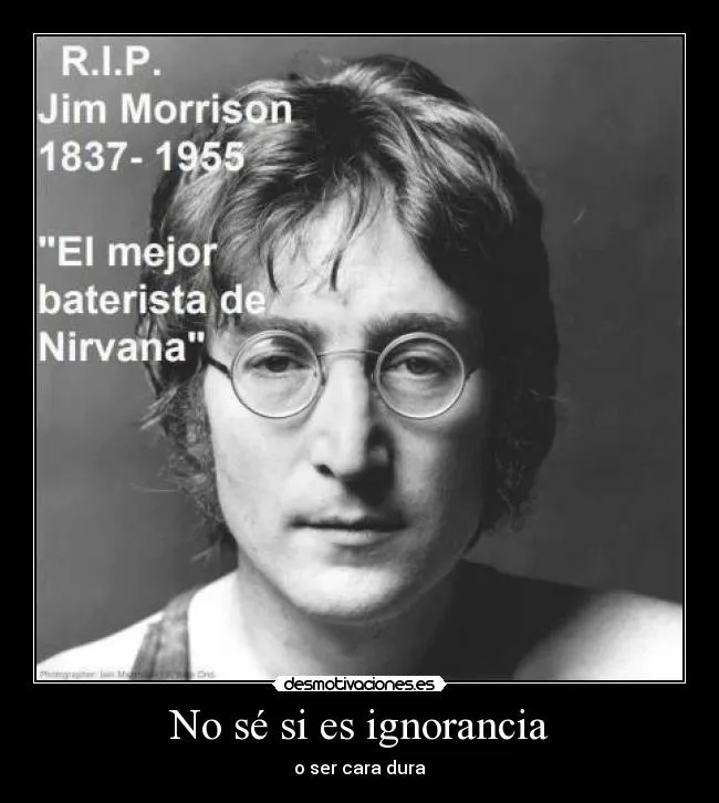 Carteles de Morrison Pag. 11 | Desmotivaciones