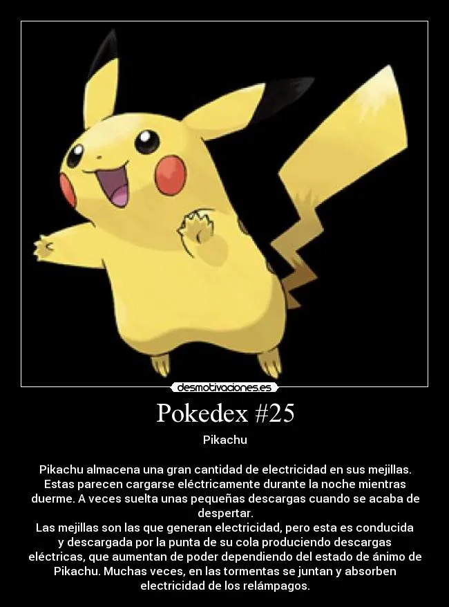 Carteles de Pikachu | Desmotivaciones