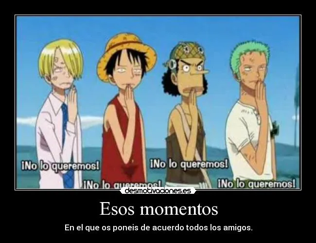 Carteles de Sanji Pag. 5 | Desmotivaciones