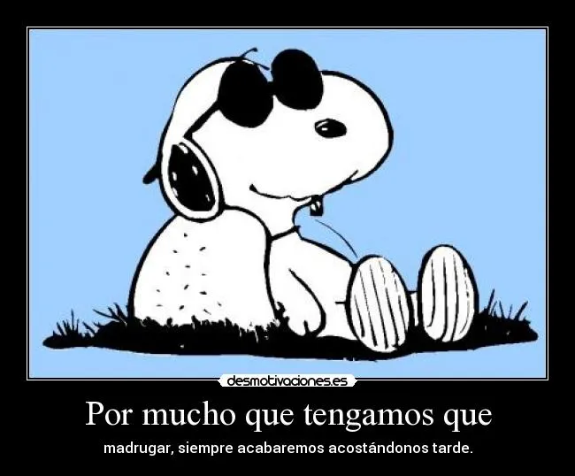 Carteles de Snoppy | Desmotivaciones