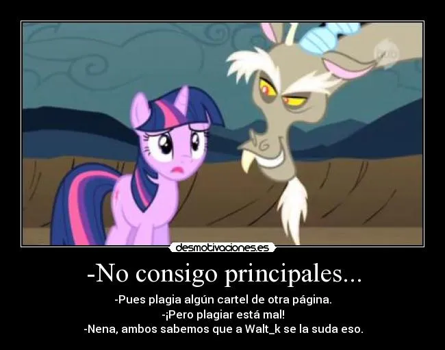 Carteles de Pony Pag. 9 | Desmotivaciones