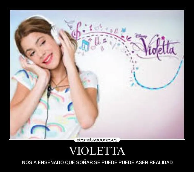 Carteles de Violetta Pag. 4 | Desmotivaciones