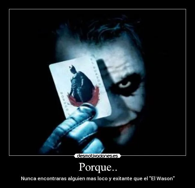 Carteles de Wason Pag. 3 | Desmotivaciones