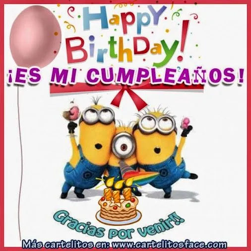 Cartelitosface - #Felicitar tu cumpleaños - Community - Google+