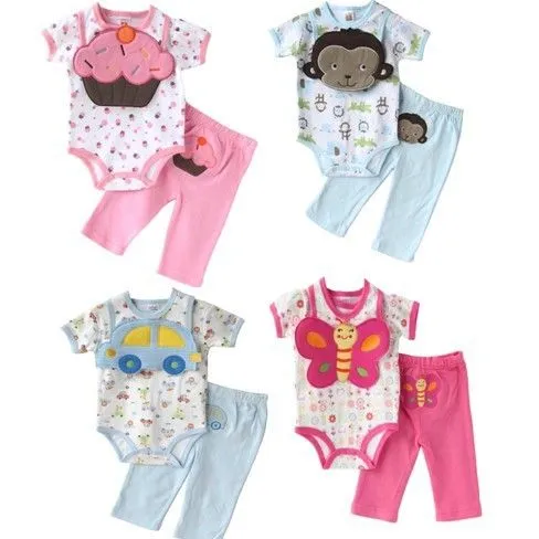 Carter's and Others Brand Baby Girls Lovely Short & Long Sleeves ...