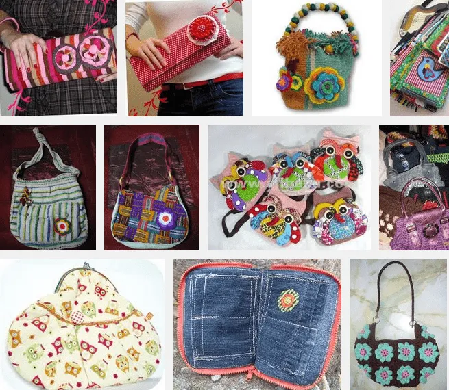 Bolsos y carteras hechas a mano - Imagui