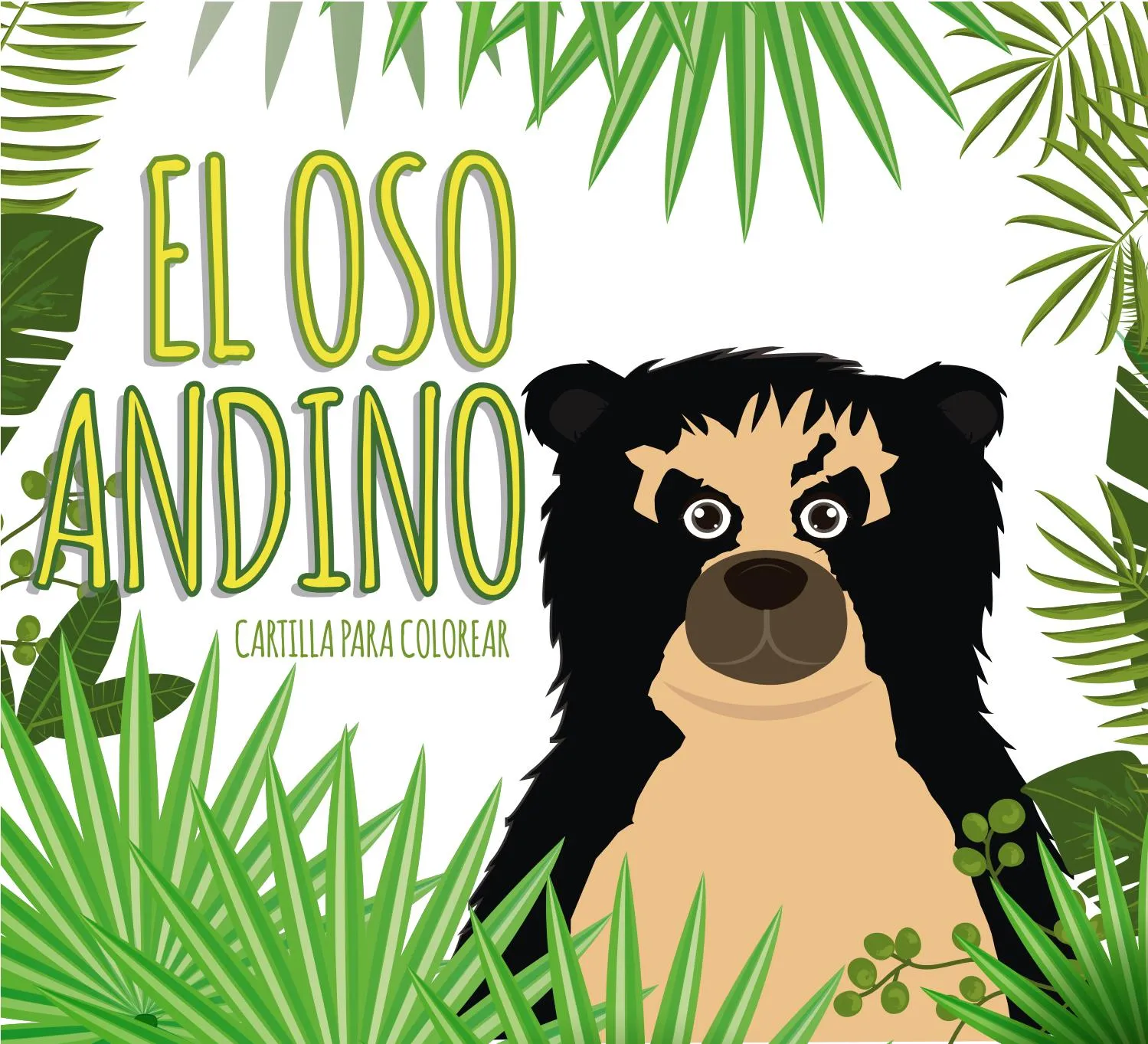 CARTILLA PARA COLOREAR OSO ANDINO by e_latova - Issuu