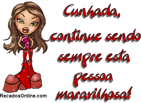 Cartões e Frases - Cunhada