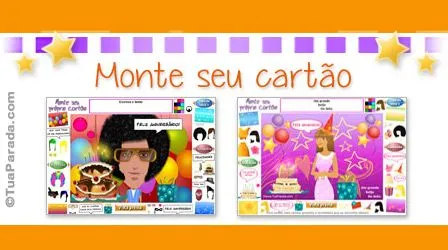 Cartões virtuais, cartões de aniversário, cartões de amor e ...