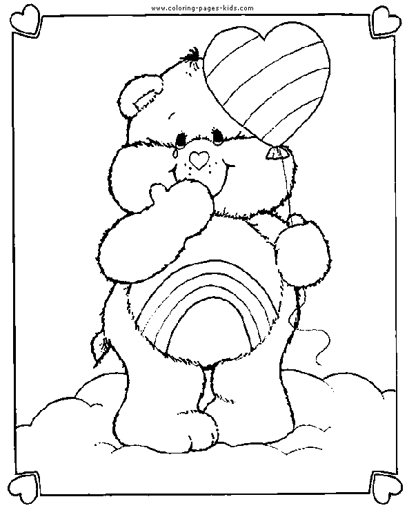 cartoon bears Colouring Pages (page 2)