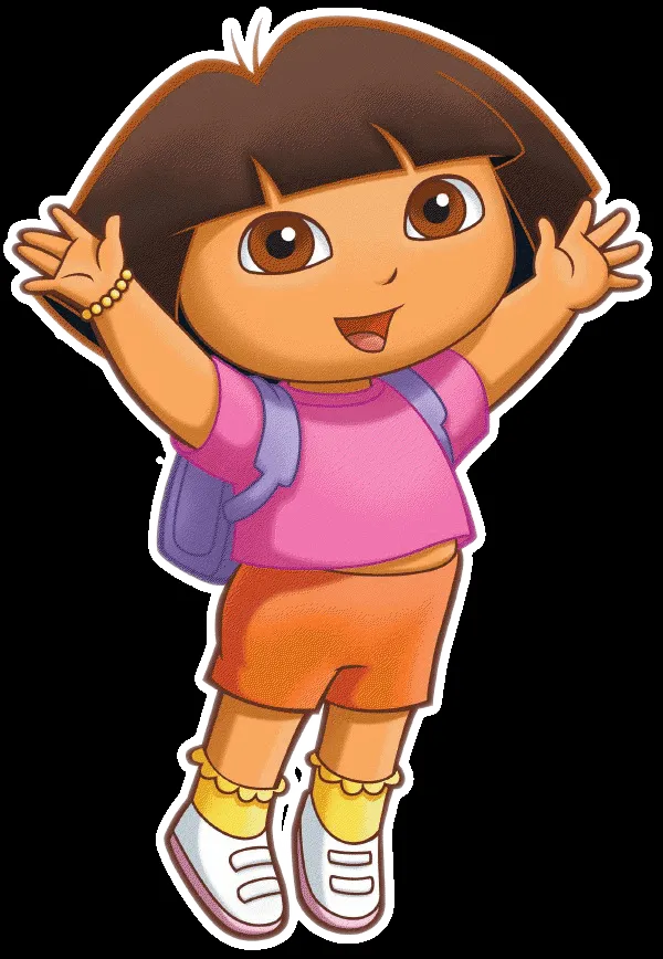 Cartoon Characters: Dora the Explorer PNG pack