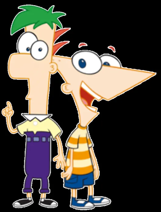 Cartoon Characters: + Phineas y Ferb