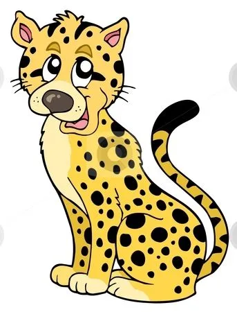 Cartoon cheetah Vector Illustration - Download cheetah Royalty Free ...