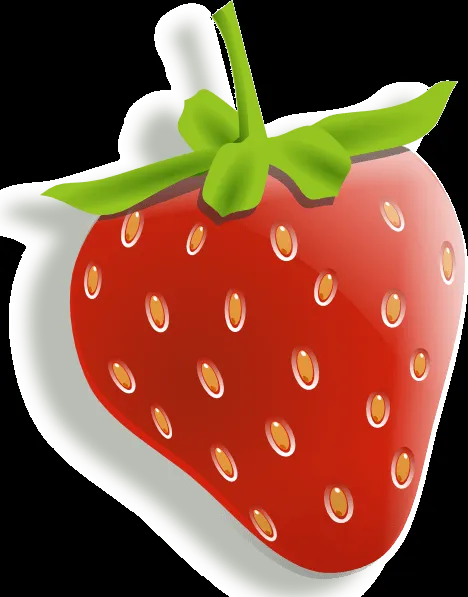 cartoon strawberry