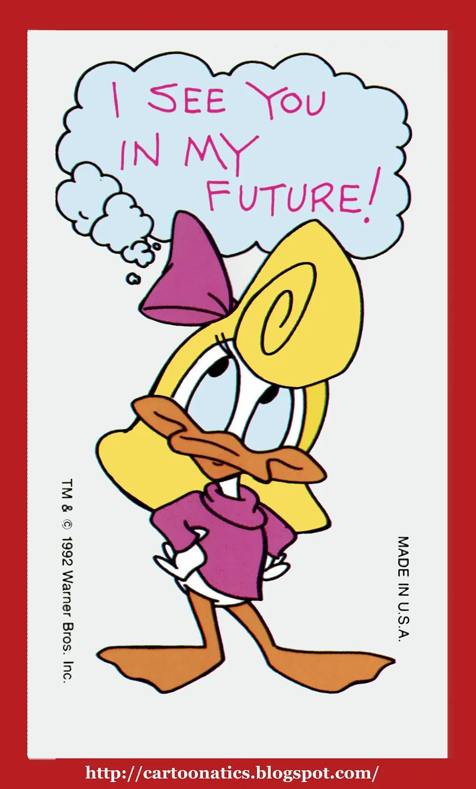 Cartoonatics: Tiny Toon Adventures Valentines Cards