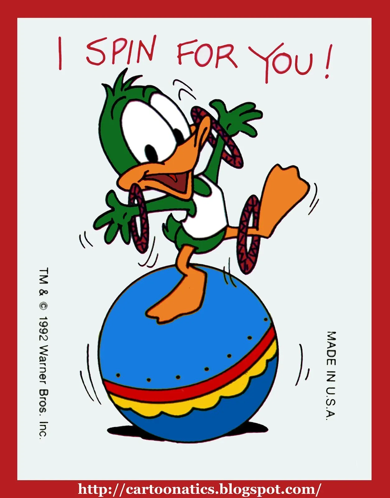 Cartoonatics: Tiny Toon Adventures Valentines Cards