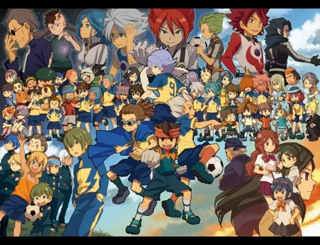 cartoons dibujos animados 传统动画 karikaturen: Inazuma Eleven 3 ...