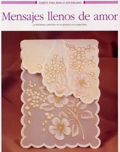 la casa de chichi: Tarjeteria Española con Moldes