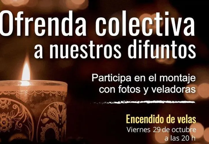 Casa de Cultura Cancún convoca a realizar una Ofrenda Colectiva