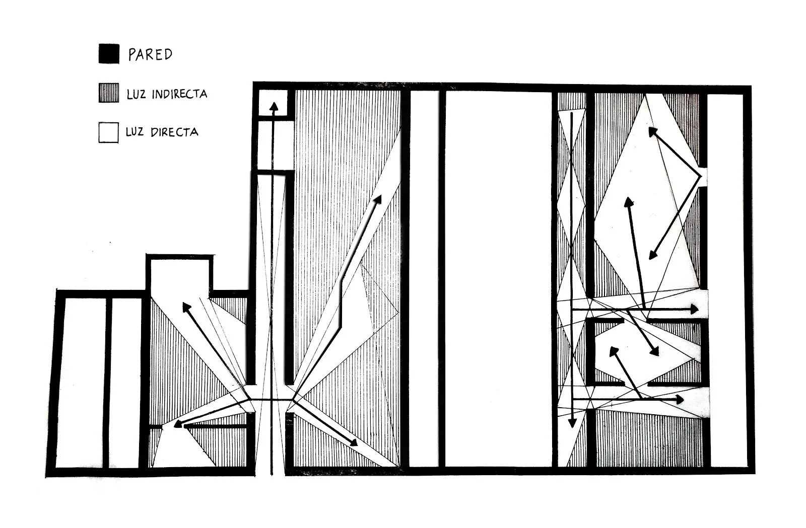 CASA M - KAZUYO SEJIMA: Análisis ( iluminación - circulación )