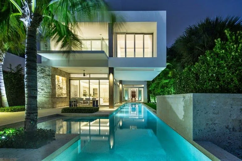 Casa de lujo Bahía Vizcaína en Miami, Florida. ~ ARQUITECTURA ...