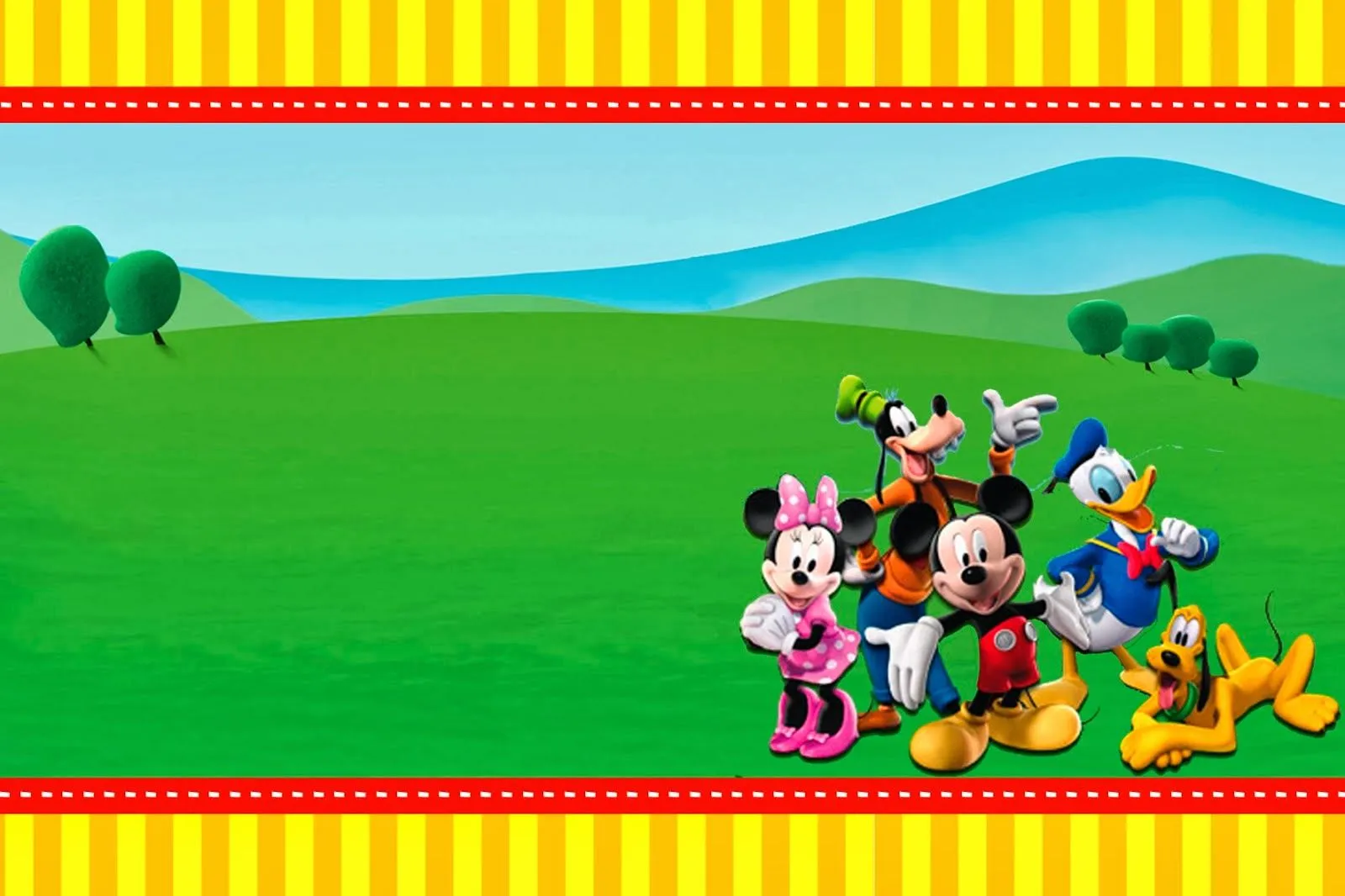 Casa de Mickey: Imprimibles e Invitaciones para Imprimir Gratis ...