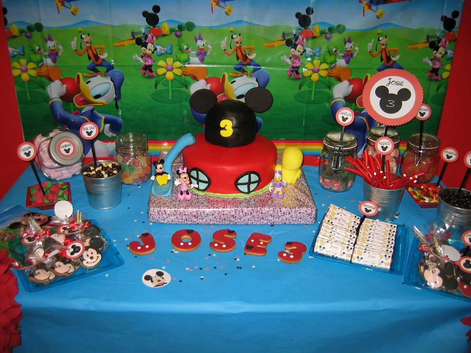 La casa de Mickey Mouse cumpleaños - Imagui