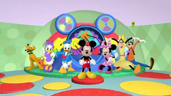 La casa de Mickey Mouse de disney