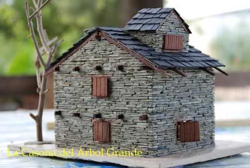Casa de Pizarra en miniatura - Ikkaro