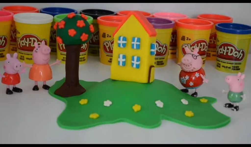 Cómo hacer una casa de plastilina