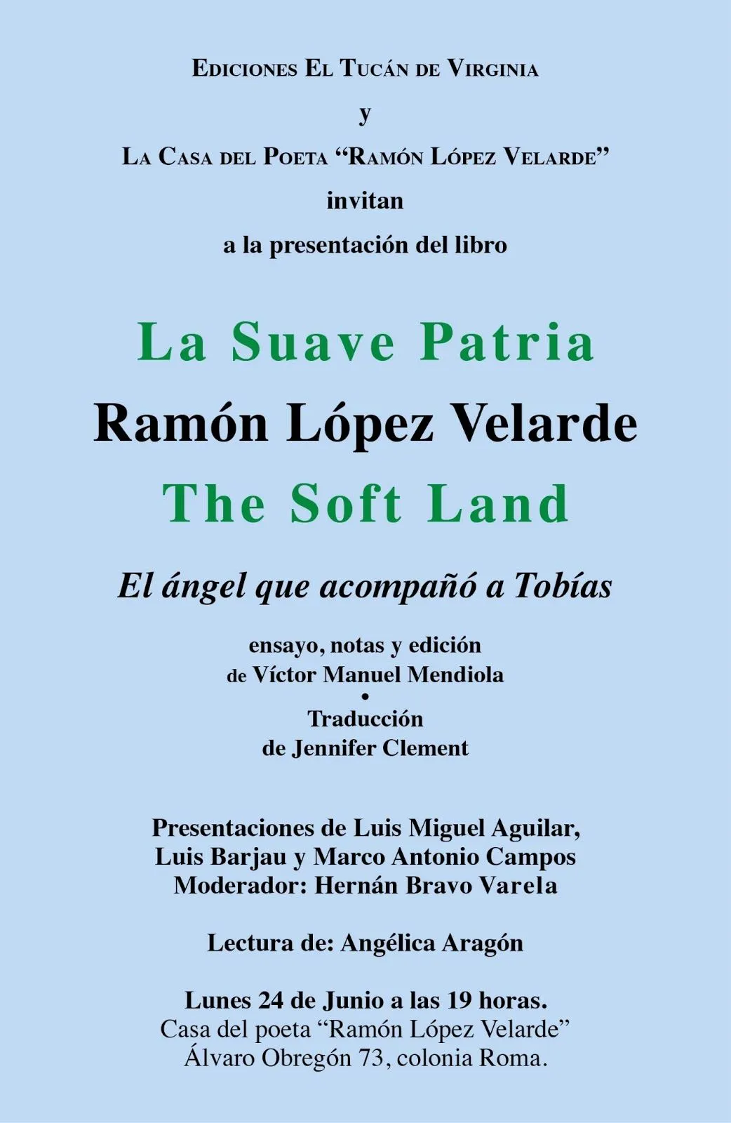 Casa del Poeta "Ramón López Velarde": junio 2013