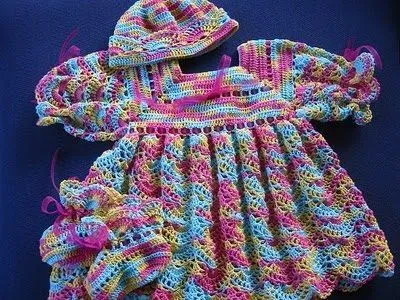 Casa da Salete: roupas de croche para bebe