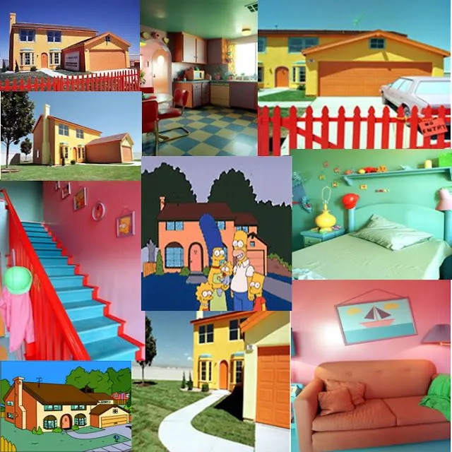 LA CASA DE LOS SIMPSON : CASAS DE FAMOSOS CASAS DE LUJO MANSIONES ...