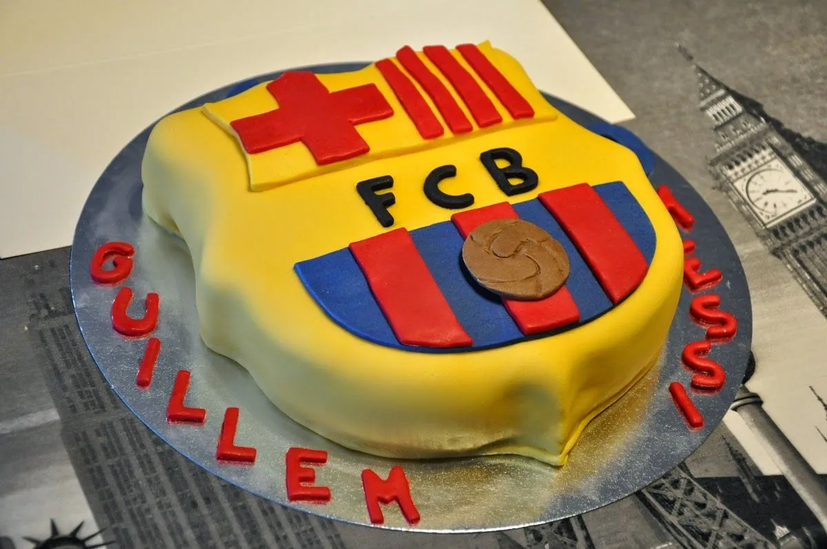 Hecho En Casa: Tarta F.C.B. /Tarta Real Madrid