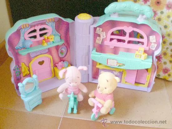 Casa Winnie The Pooh con muñecos (Juguetes - Casas de Muñecas ...