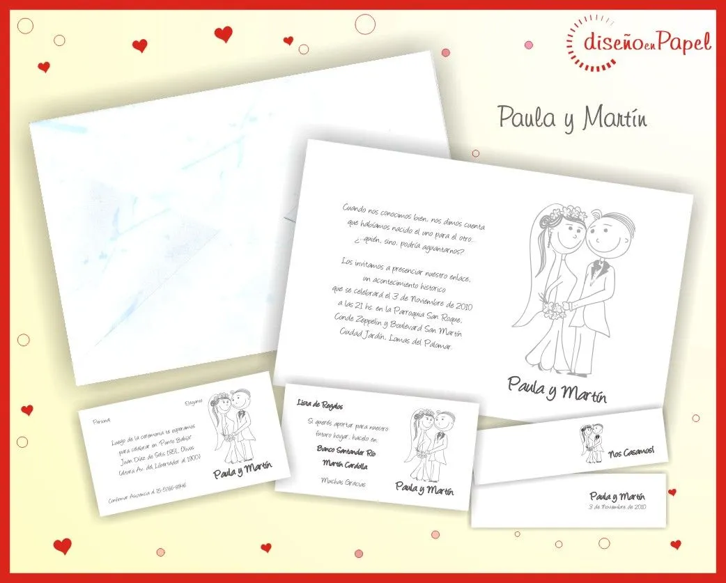 Casamiento | diseñoEnPapel