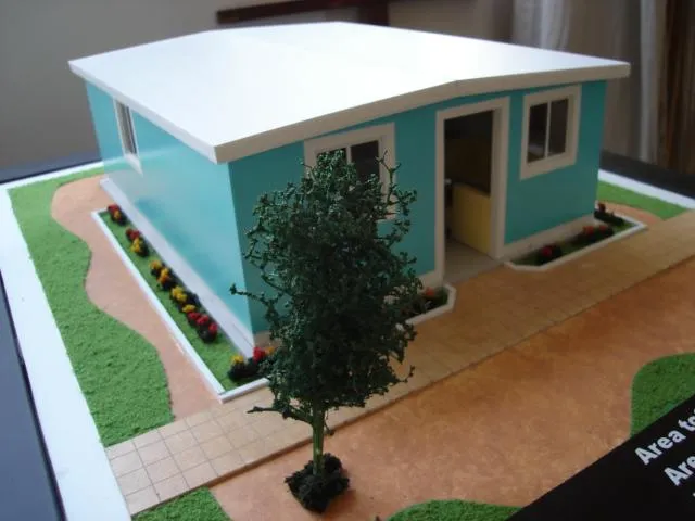 Casas armables para maquetas - Imagui