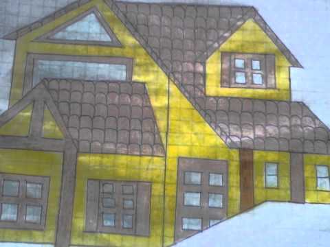 casas y chalets dibujados - YouTube