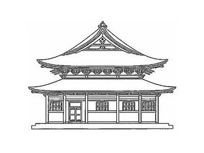 Casas chinas para colorear - Imagui