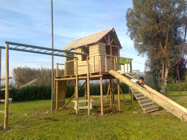 Casas de juegos infantiles de madera - Imagui