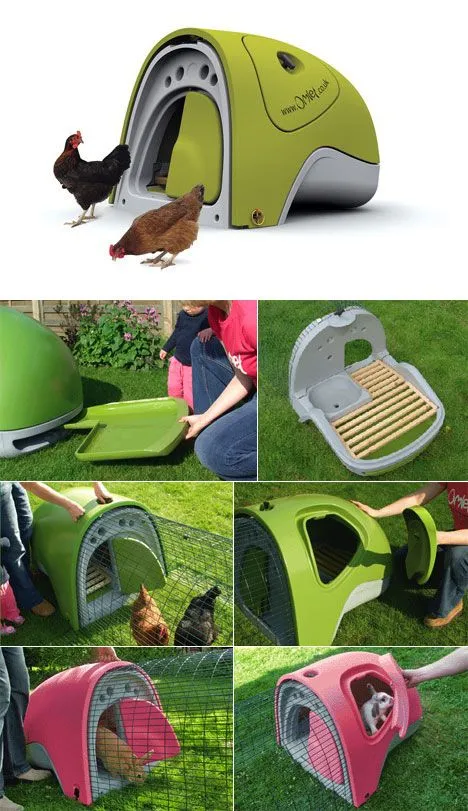 CASAS MODERNAS PARA GALLINAS Y CONEJOS - blog de diseno - El Chiltepe