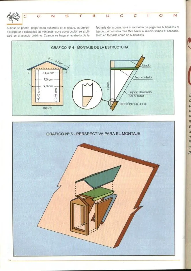 Casas de muñecas: instruciones y planos para su construcción ...